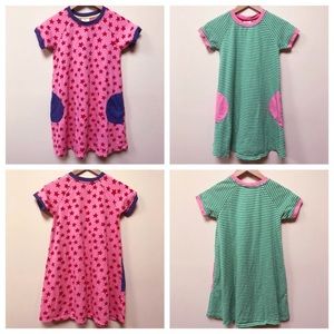 Bundle Hanna Andersson French Terry Print Dresses